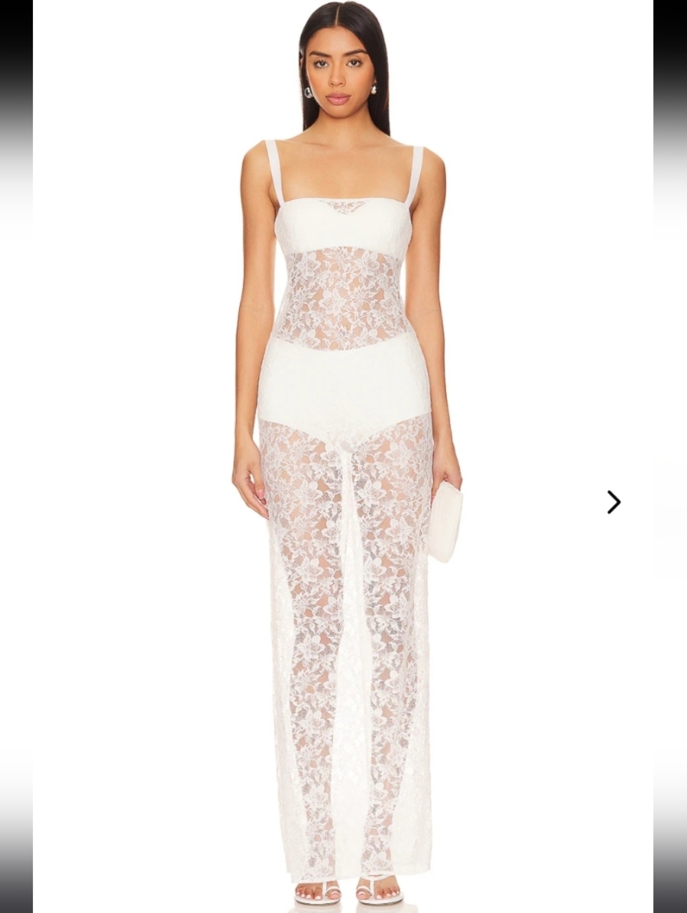 Lovers And Friends Gracia Sheer Lace Maxia Dress